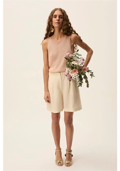 Des Petits Haut - Bermuda shorts Tahini cream Des Petits Hauts |  | 1E250456CREME